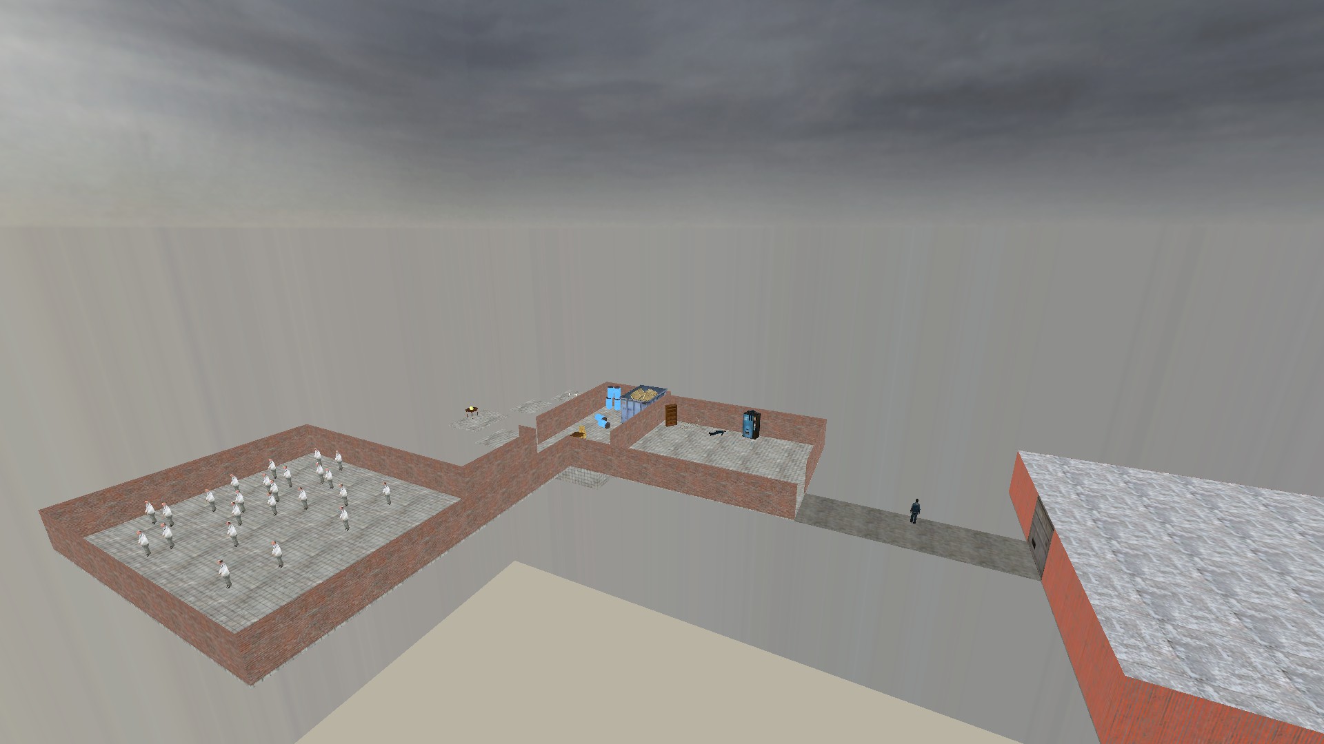 the top of the map